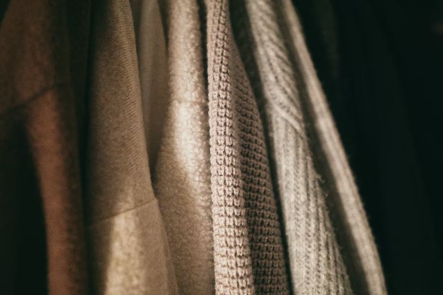 clothes made from cashmere