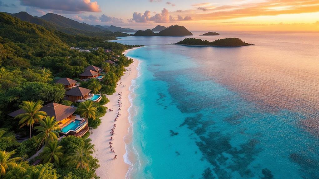 luxury in seychelles island