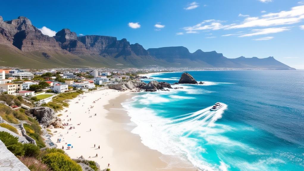 stunning cape town coastline