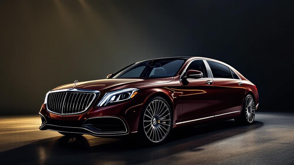 luxury sedan with prestige