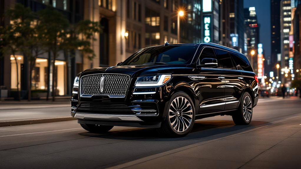luxury suv model details
