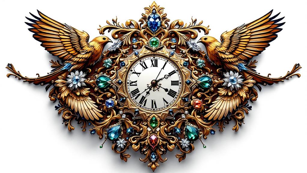 nest clock treasure magpie