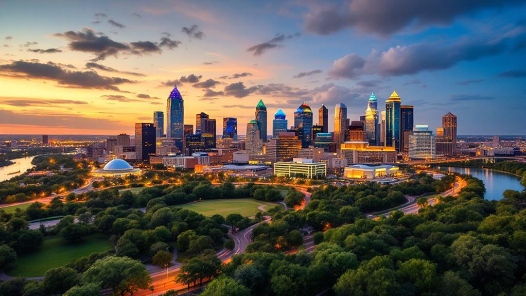 affluent culture in austin