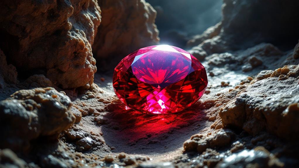 natural gemstone formation process