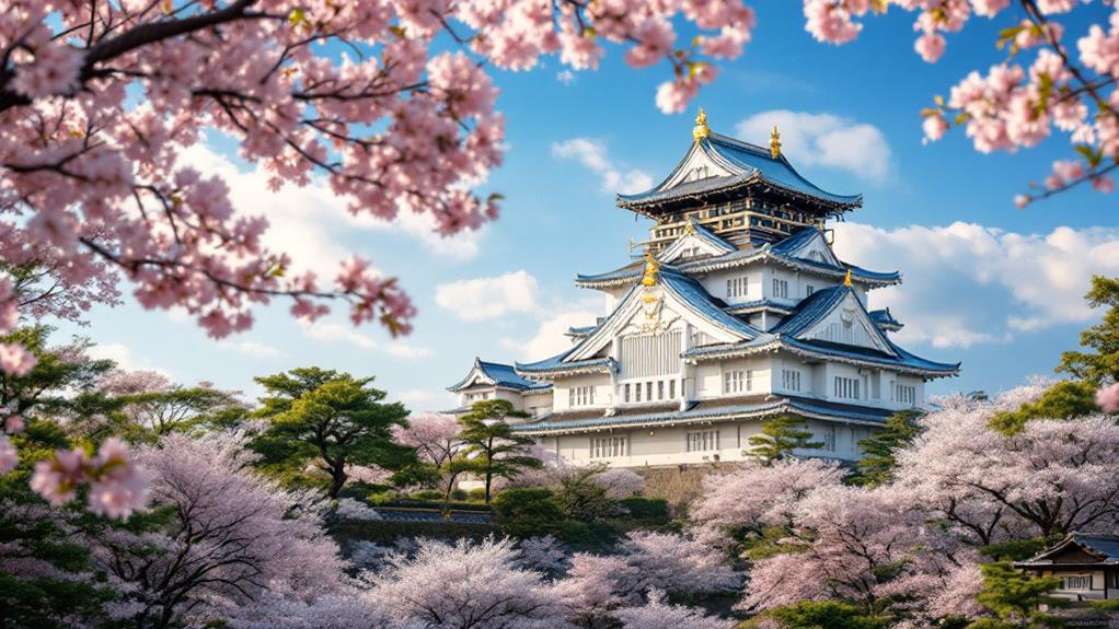 historic himeji castle japan