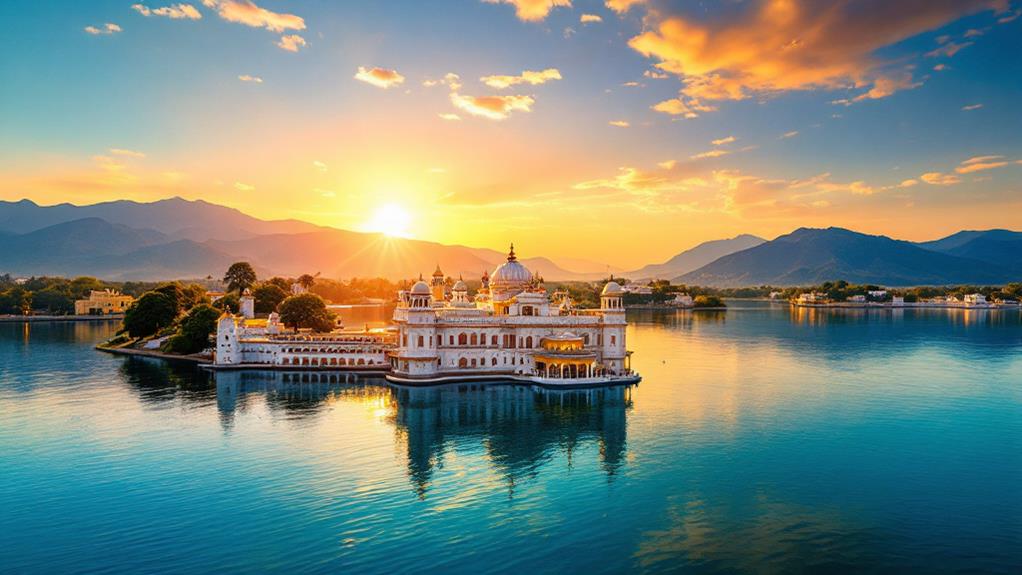luxury hotel on water