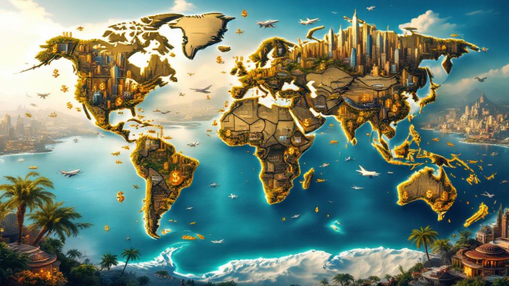 wealth distribution by density