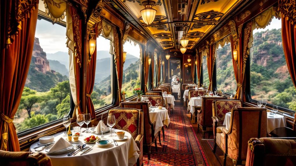 luxury train journey experience