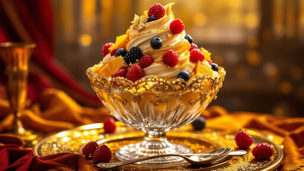 luxury frozen dessert indulgence