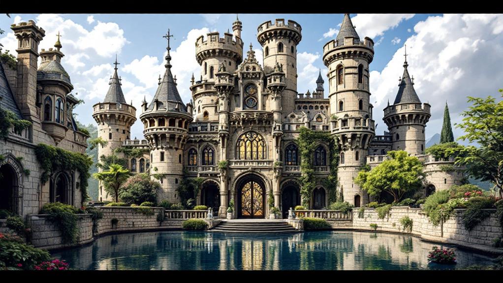 castle exploration unique features