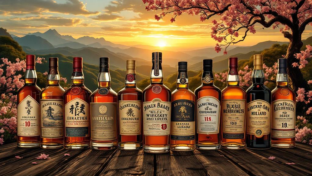 whiskey production around world