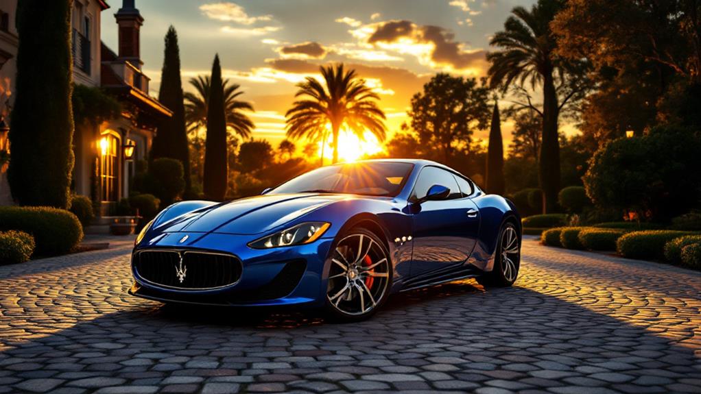 luxury italian sports car