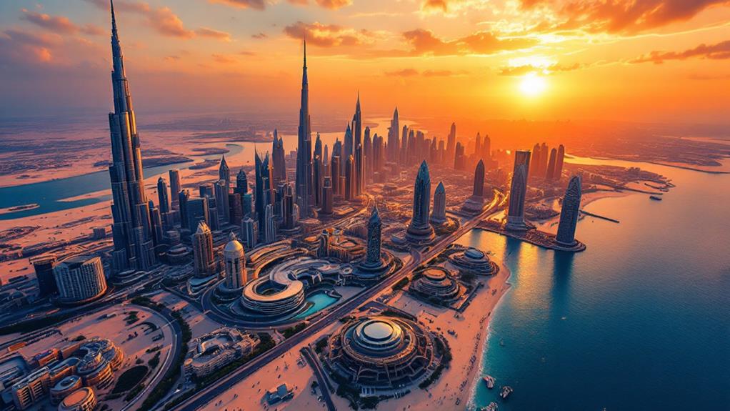 extravagant dubai architecture showcase