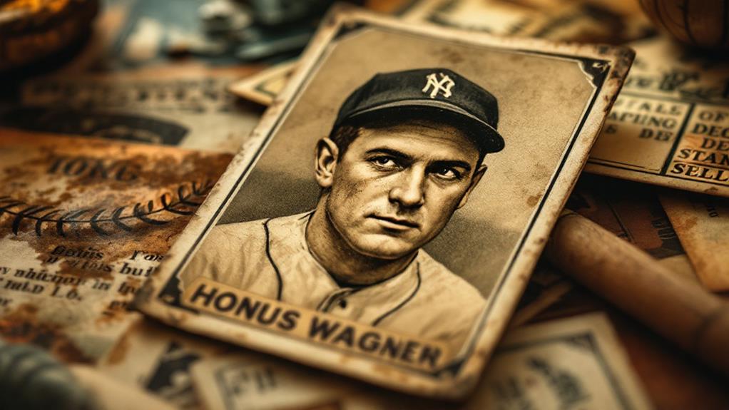 rare honus wagner baseball card
