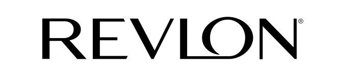Logo of Revlon in black