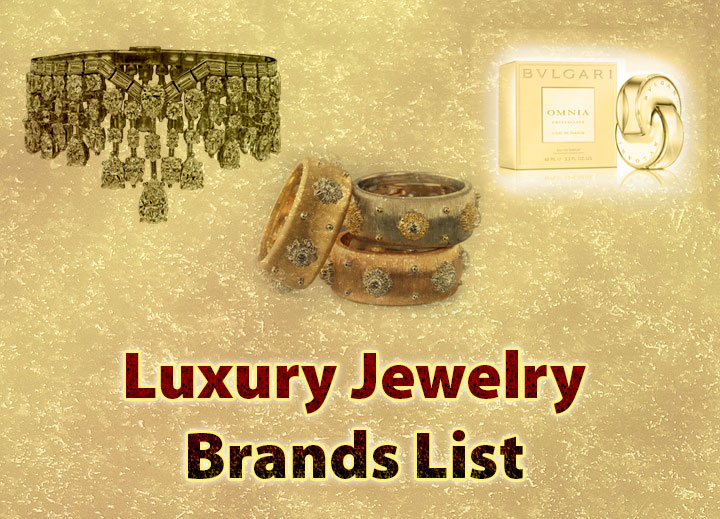 luxury jewelry brands list