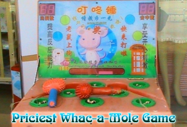 Priciest-Whac-a-Mole-Game
