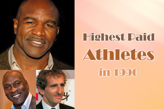 Highest paid athletes in 1990