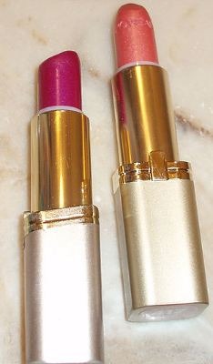 a picture of two L'Oréal lipsticks