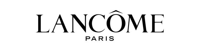 black-and-white logo of Lancôme, Paris