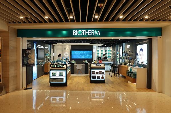 Biotherm store in Hong Kong
