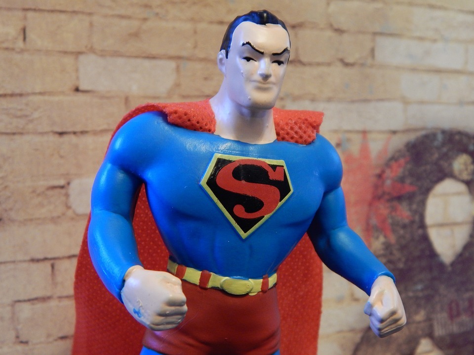 vintage superman figure