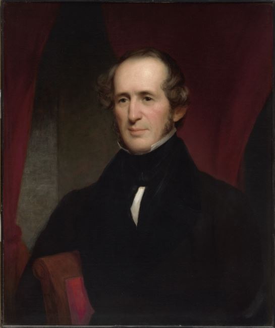 Cornelius Vanderbilt portrait in 1846