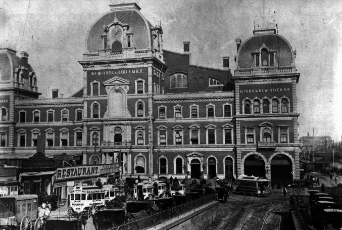 New York and Harlem Railroad station