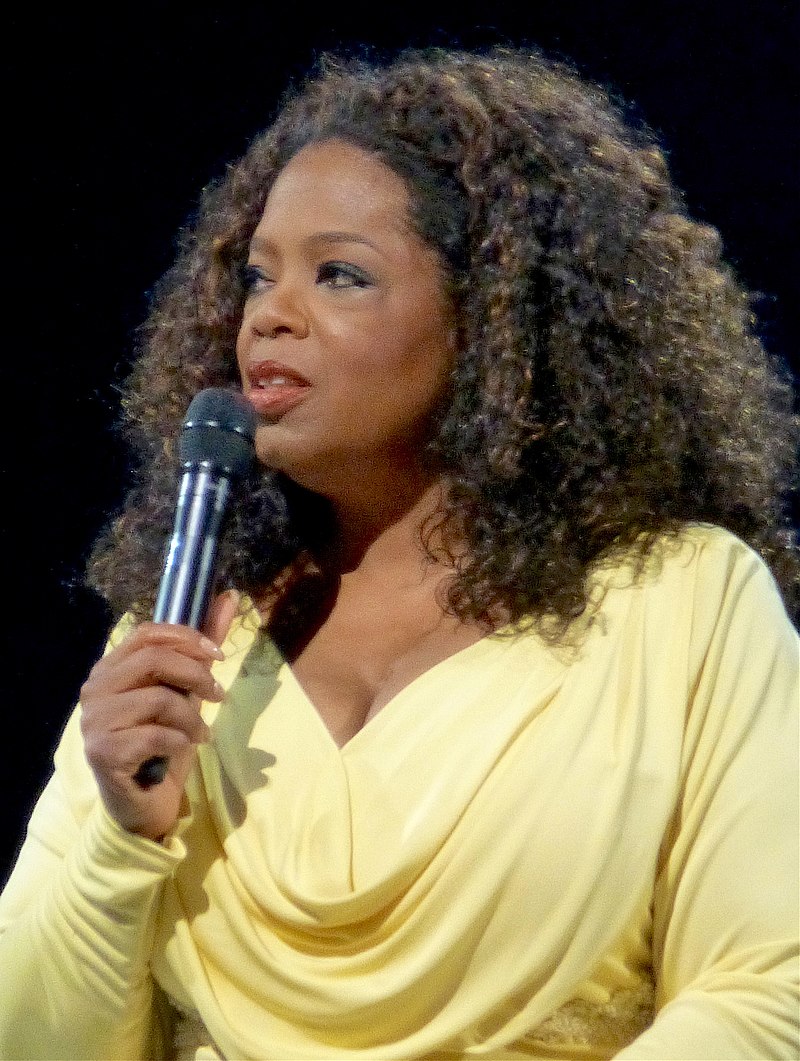 Oprah in Miami on her "The Life You Want" tour, October 2014.