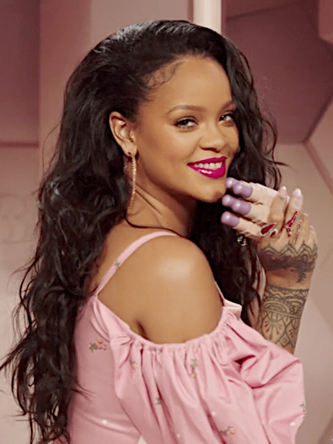 Rihanna for Fenty Beauty campaign